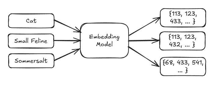 Embedding Space Diagram